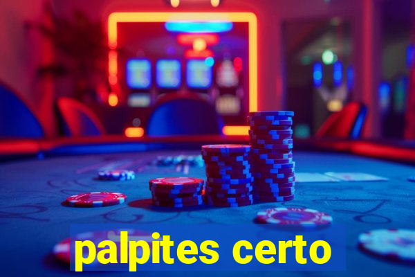 palpites certo